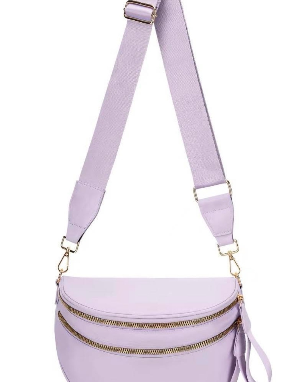 Lilac Crossbody Sling Bag - Women